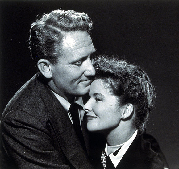 Spencer Tracy e Katharine Hepburn 