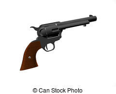 revolver-isolated-six-gun-stock-images_csp0119465
